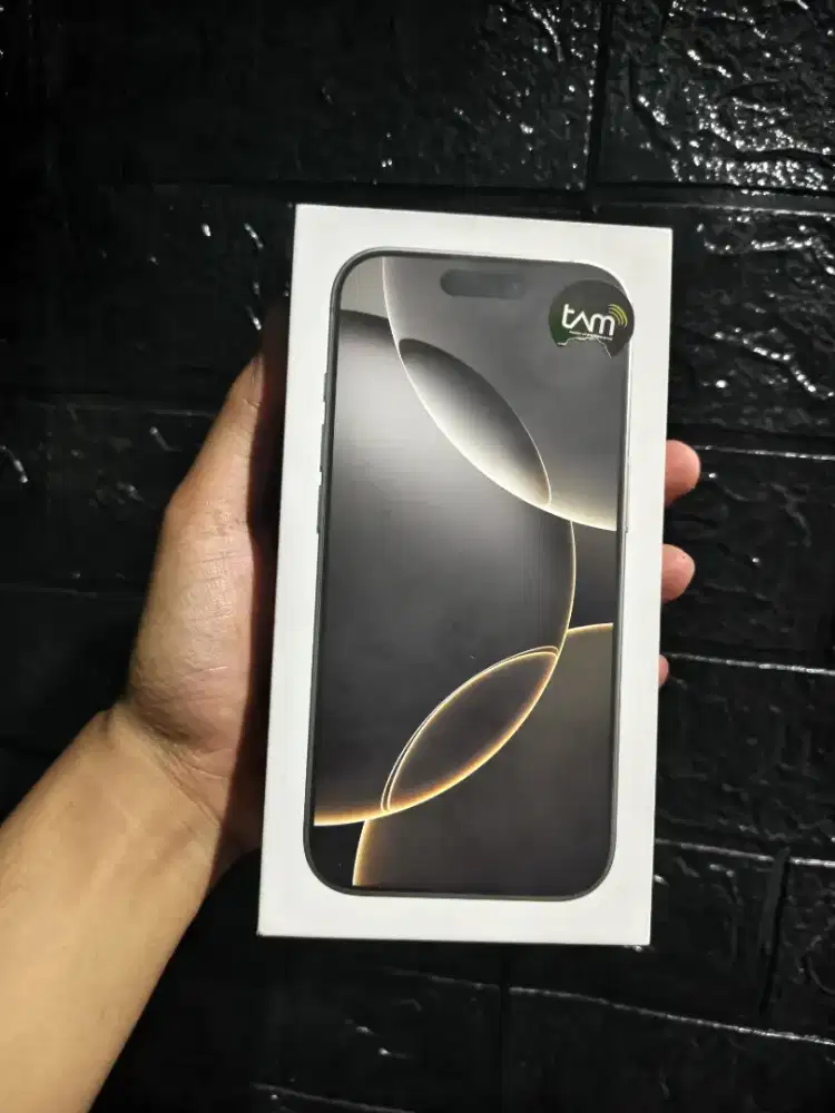 Iphone 16 pro 512 baru belum aktivassi
