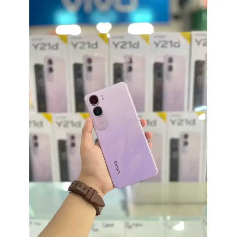 VIVO Y21d Ram 6GB+128GB. BNIB/BARU/SEGEL. GARANSI RESMI. COR SERKOT