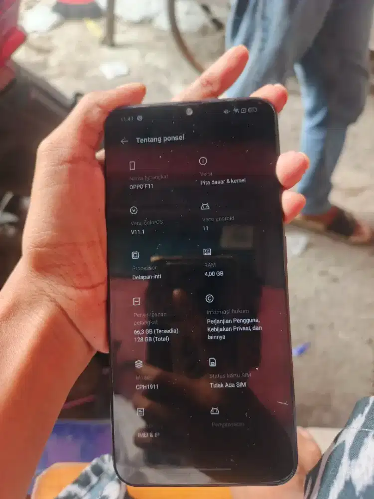 OPPO F11 4/64 SIDIK JARI ON