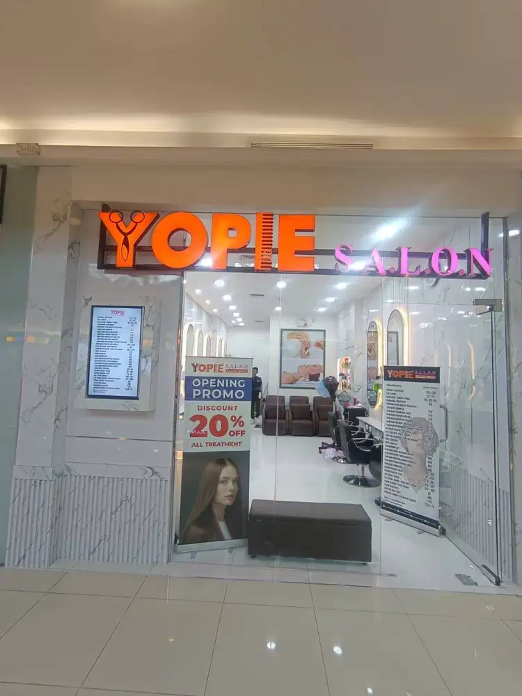 Yopie Salon Sunrise Mojokerto mencari Kasir, Stylist n tenaga creambat