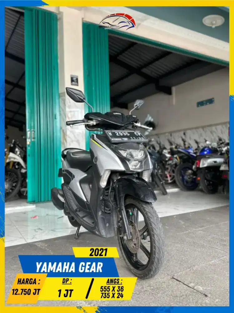 YAMAHA GEAR 2021 MURAH POLL BOSSKU HIKMAH MOTOR KEPUH MALANG