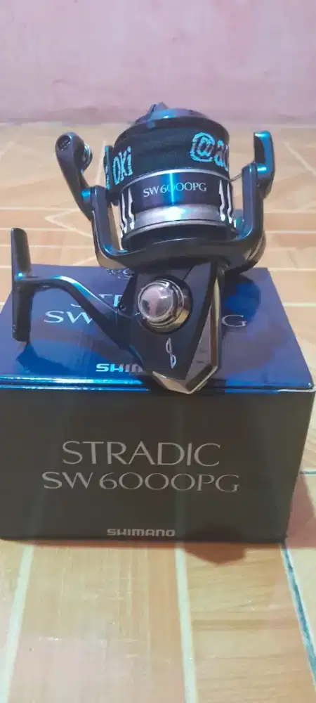 reel shimano stradic SW6000PG