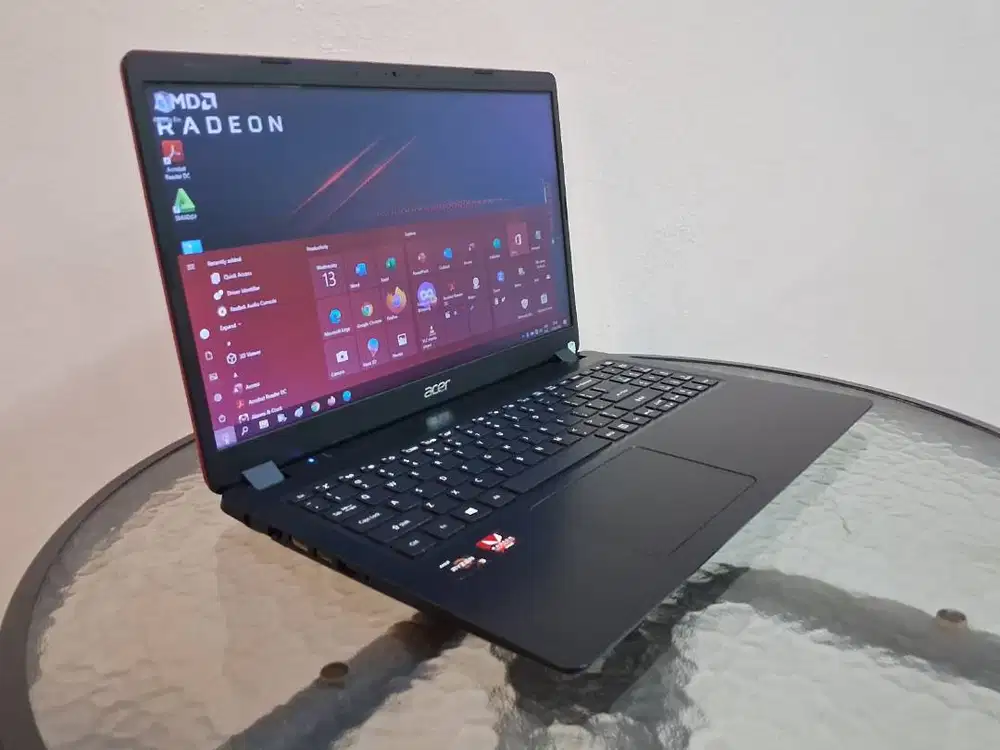Laptop AMD Ryzen DDR4 SSD +HDD Gaming Desain OK ACER Mulus BerGAransi