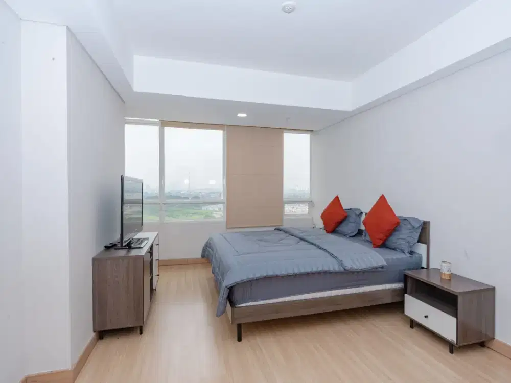 Disewakan Skandinavia Apartment 2 Kamar Tidur Full Furnished Lt 12 di Tangerang