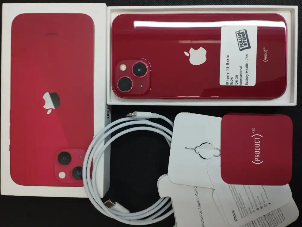 iPhone 13 Basic 128GB Resmi iBox
Red