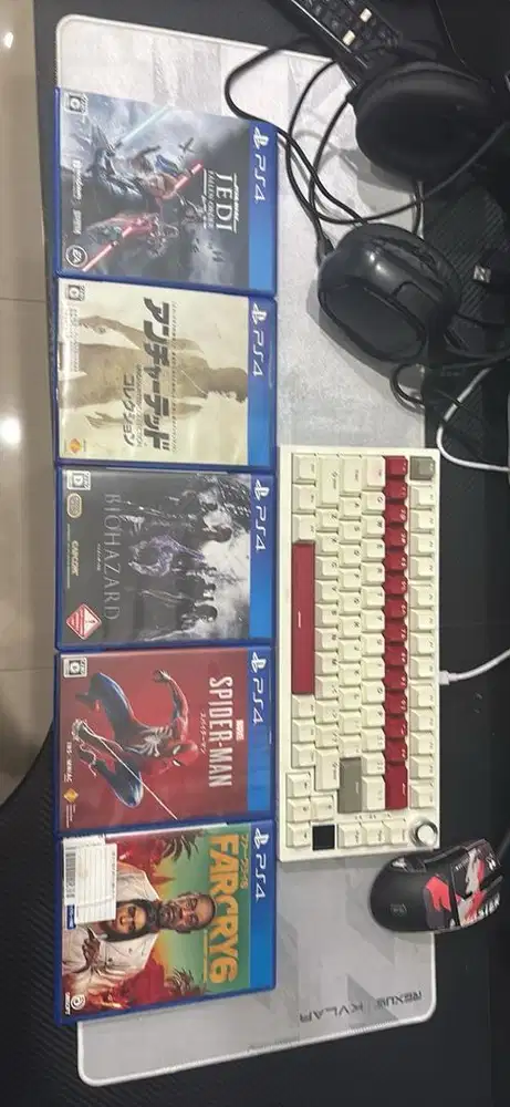 Game PS4 Original Mulus Spider-Man RE7 Far Cry Uncharted Jedi