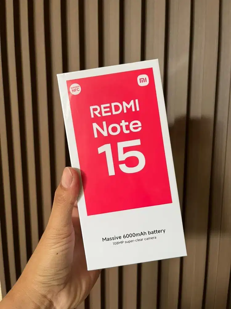 Redmi Note 15 Ram 8/128 New Segel