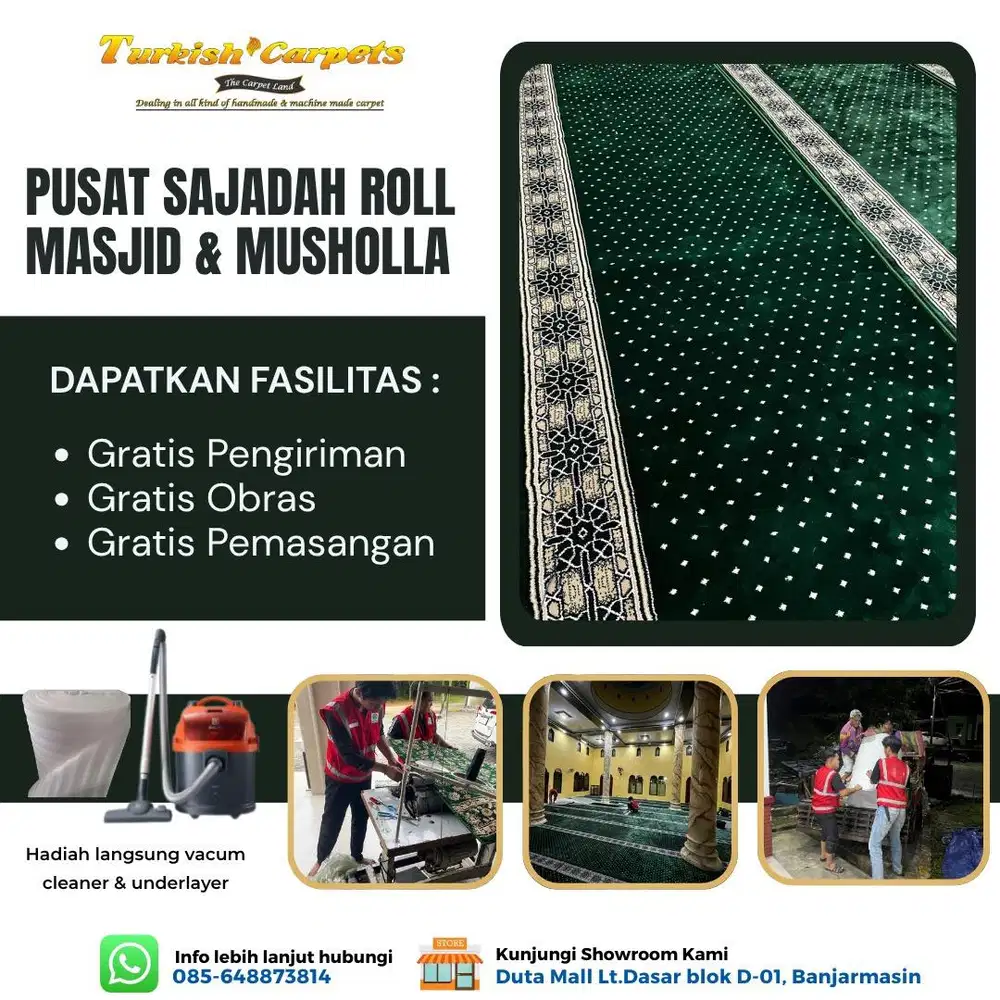 SEJADAH ROLL TURKIYE BANYAK BONUSAN