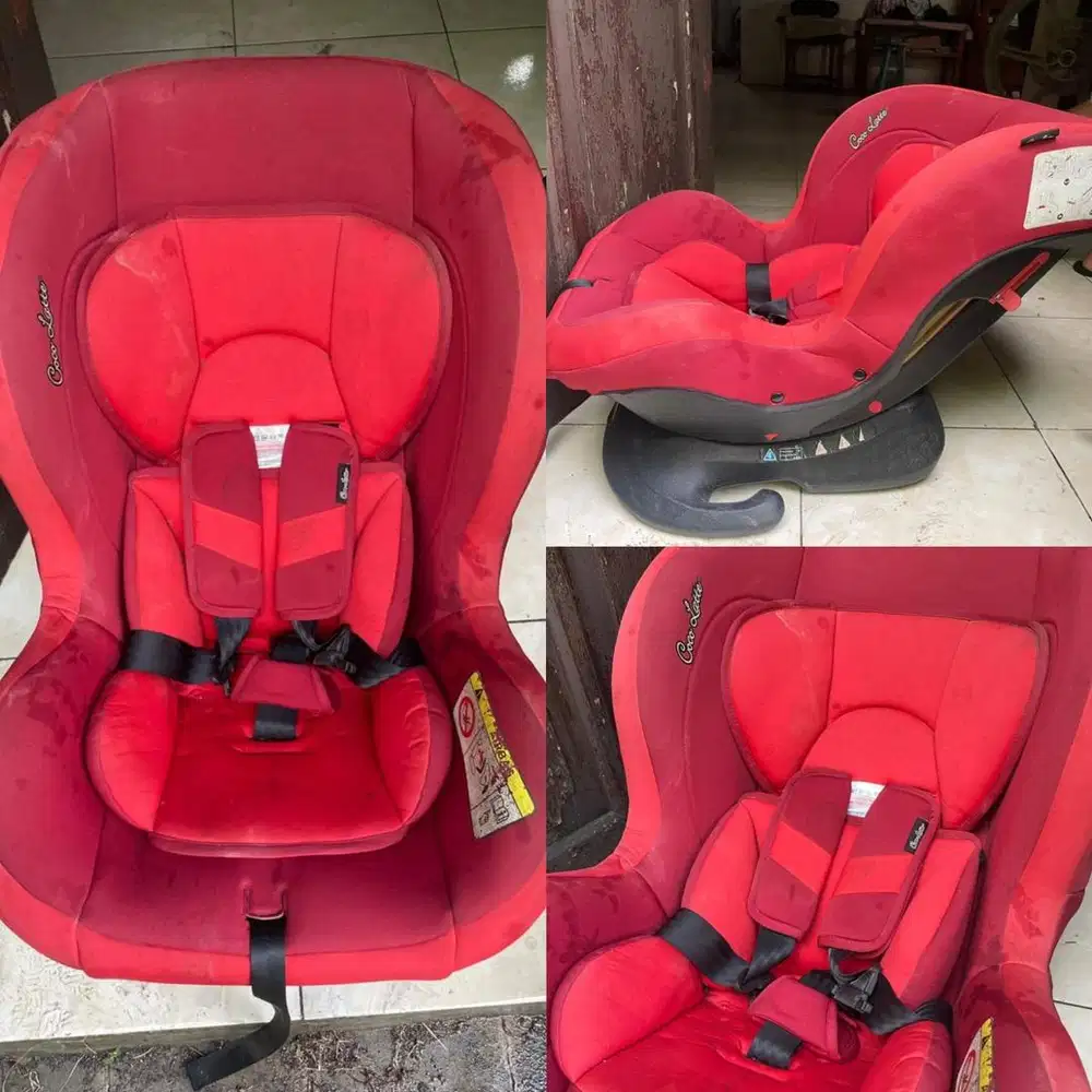 Dijual Car Seat Cocolatte CS898 warna merah.