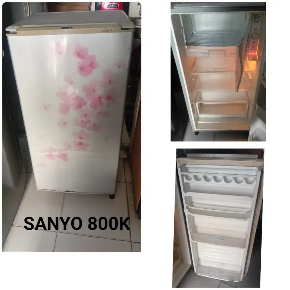 Kulkas sanyo bekas bergaransi