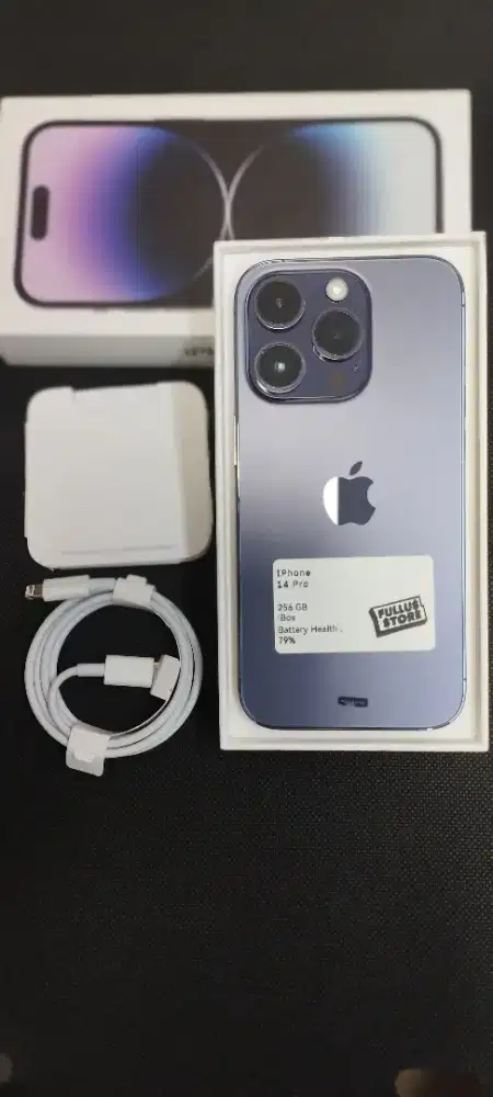 iPhone 14 Pro 256GB Resmi iBox
Deep Purple