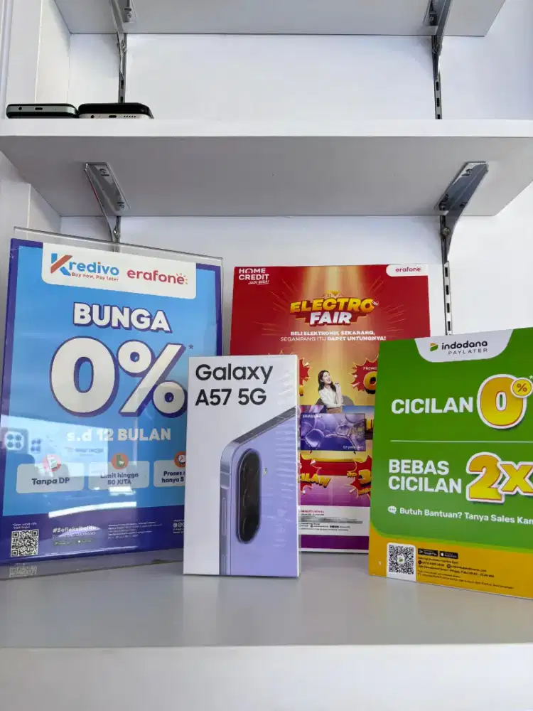 kredit 0% cukup ktp aja - samsung galaxy a57 5G free budscore