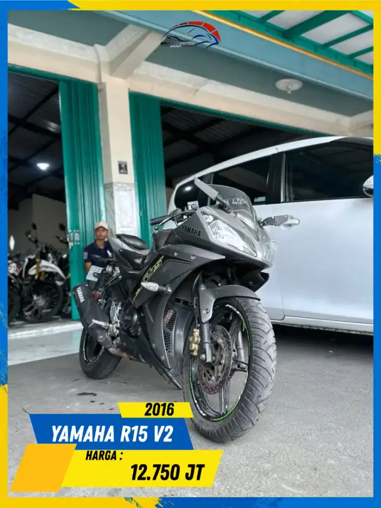 YAMAHA R15 V2 2016 PAJAK BARU BOSSKU HIKMAH MOTOR KEPUH MALANG