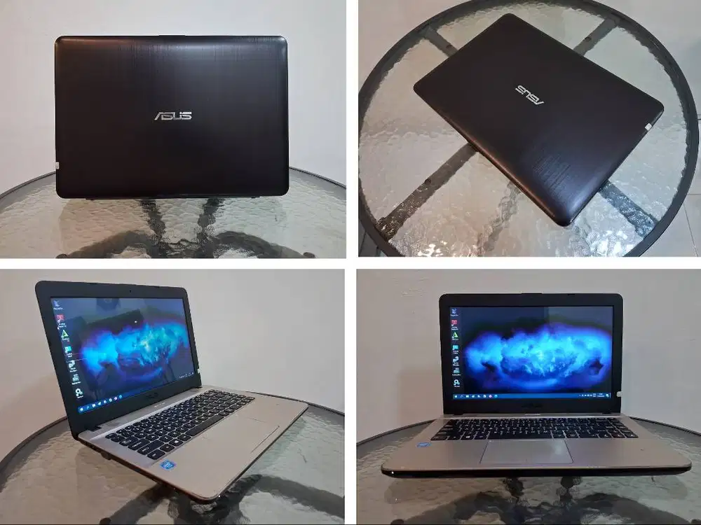 Laptop ASUS N4000 RAM 4GB Win ORI SSD +HDD ReadyUp Sound AJIB Garansi
