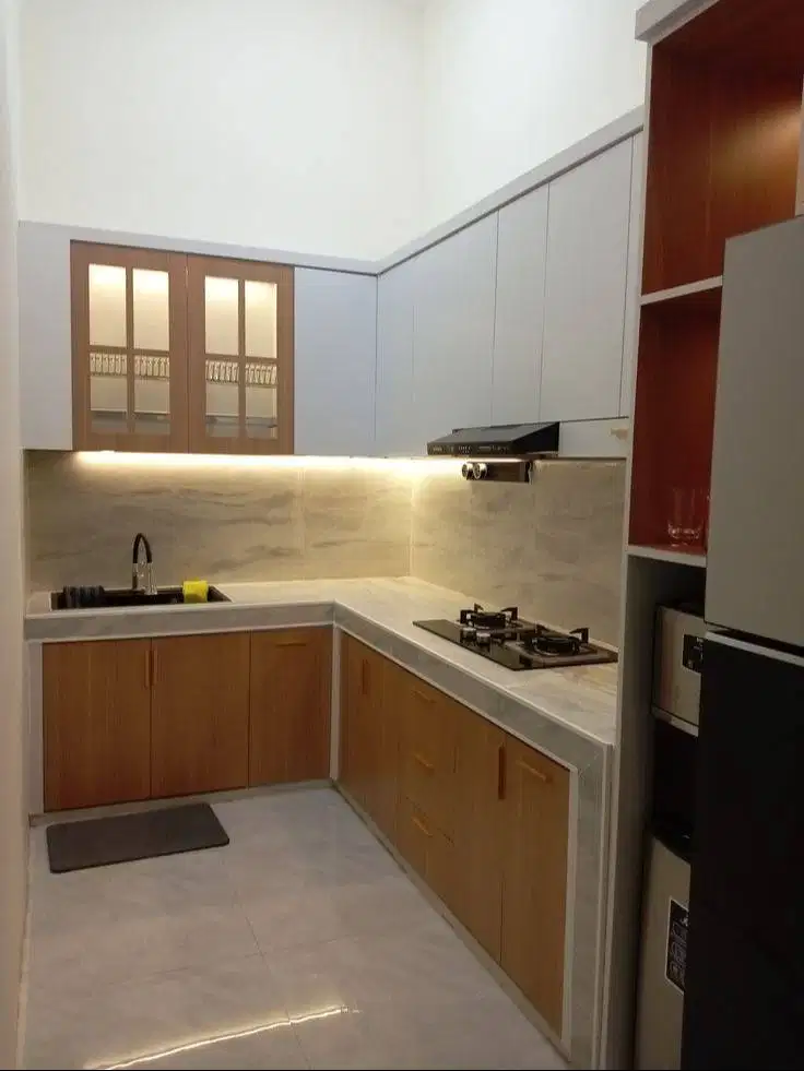 Kitchen set finishing hpl