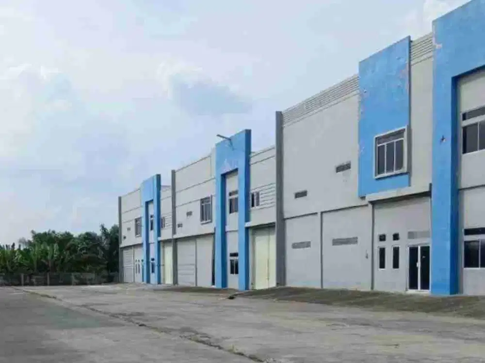 GUDANG BESAR SIAP PAKAI 3.058M², AREA INDUSTRI PASIR PUTIH