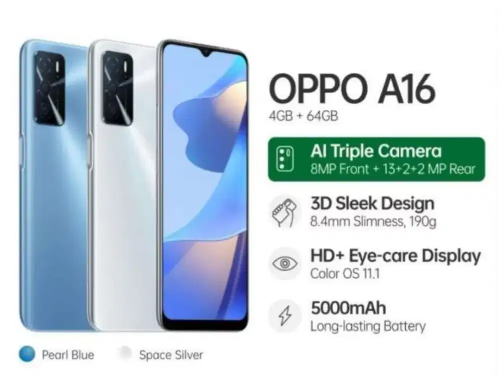 HP Oppo a16 second 3/32