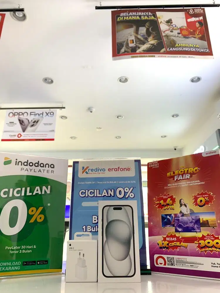 Iphone 15 free adapter cicilan tanpa DP
