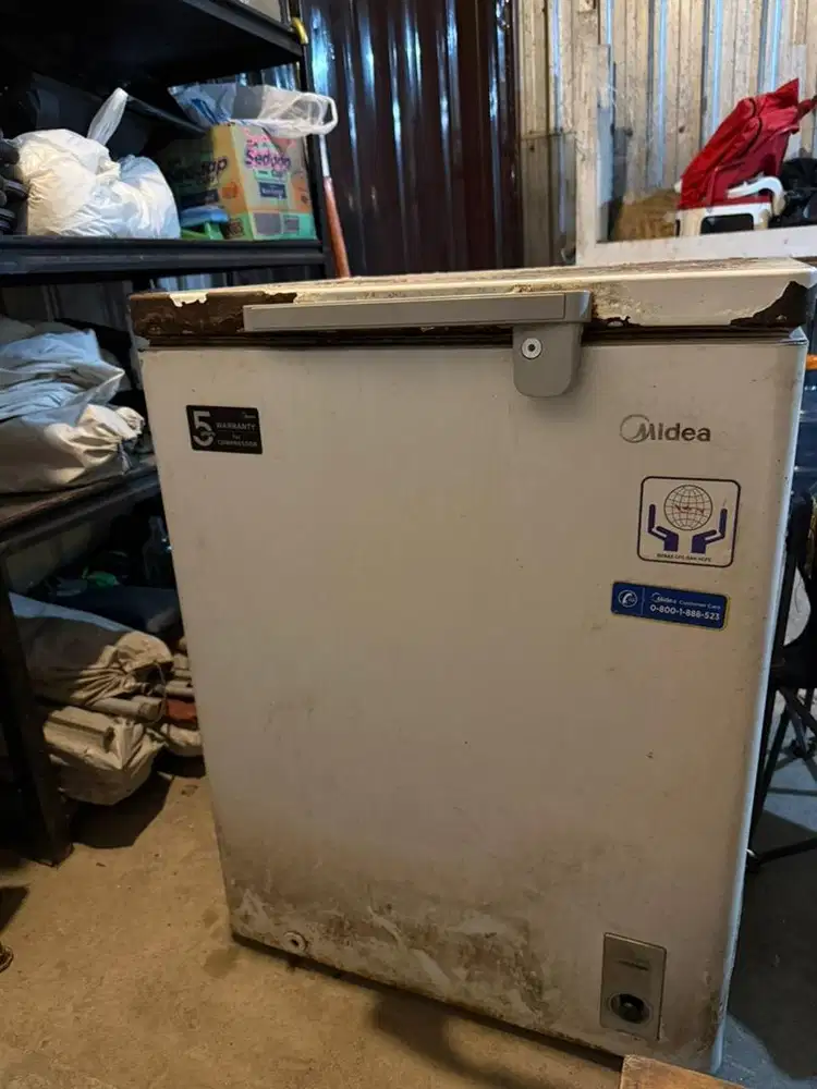 Jual freezer dan magicom bekas