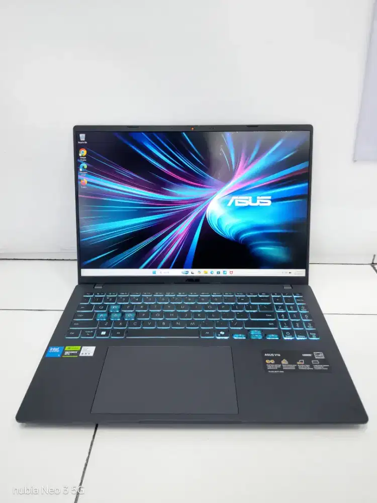 ASUS V16, Intel Core 5 210H, RTX 4050 6GB, Ram 16GB, SSD 512GB,