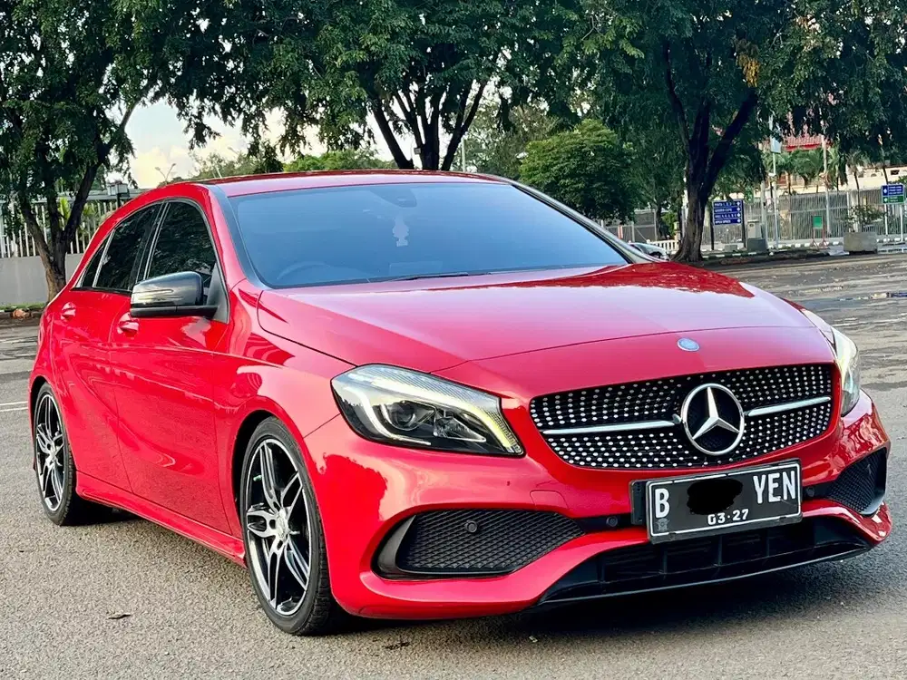 MERCEDES BENZ A200 MERAH 2015 (PEMAKAIAN 2017)