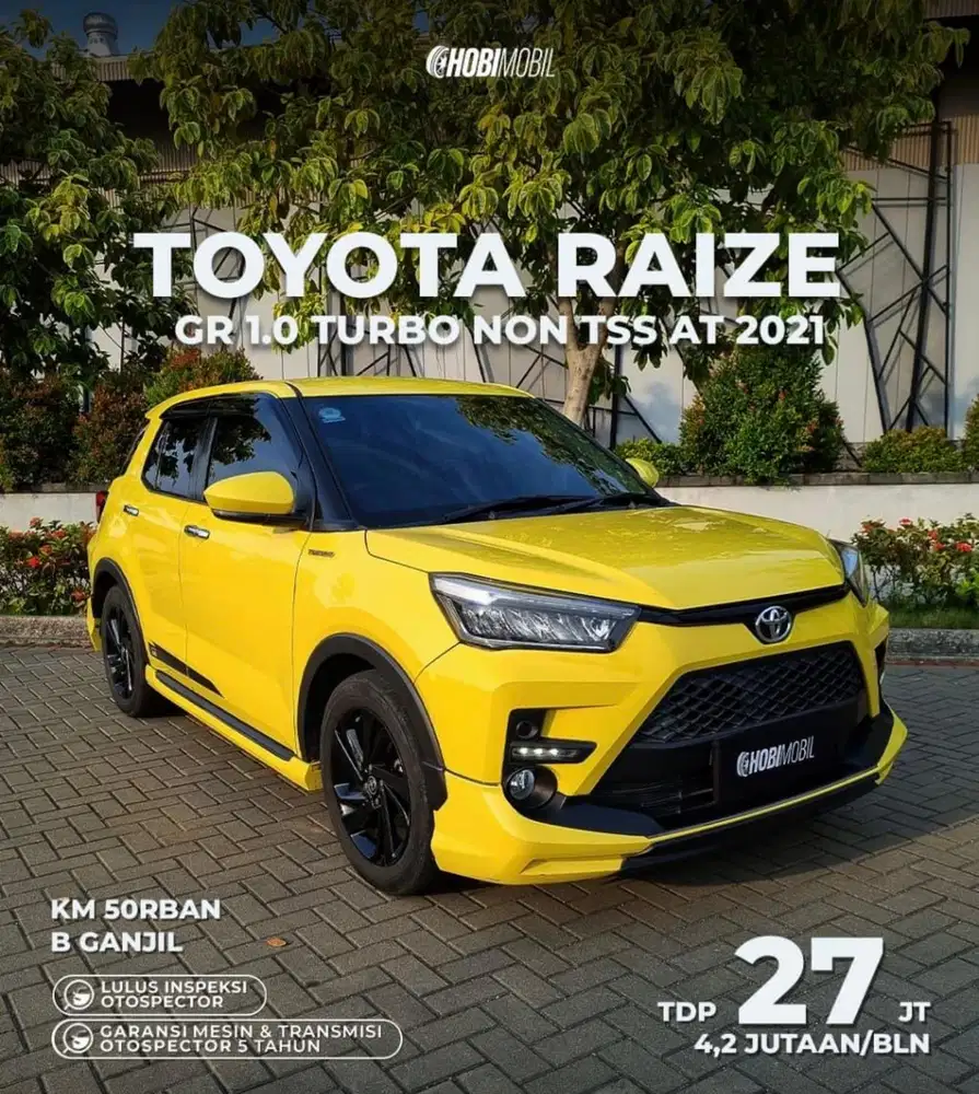 Raize GR 1.0 Turbo Non TSS AT Thn 2021