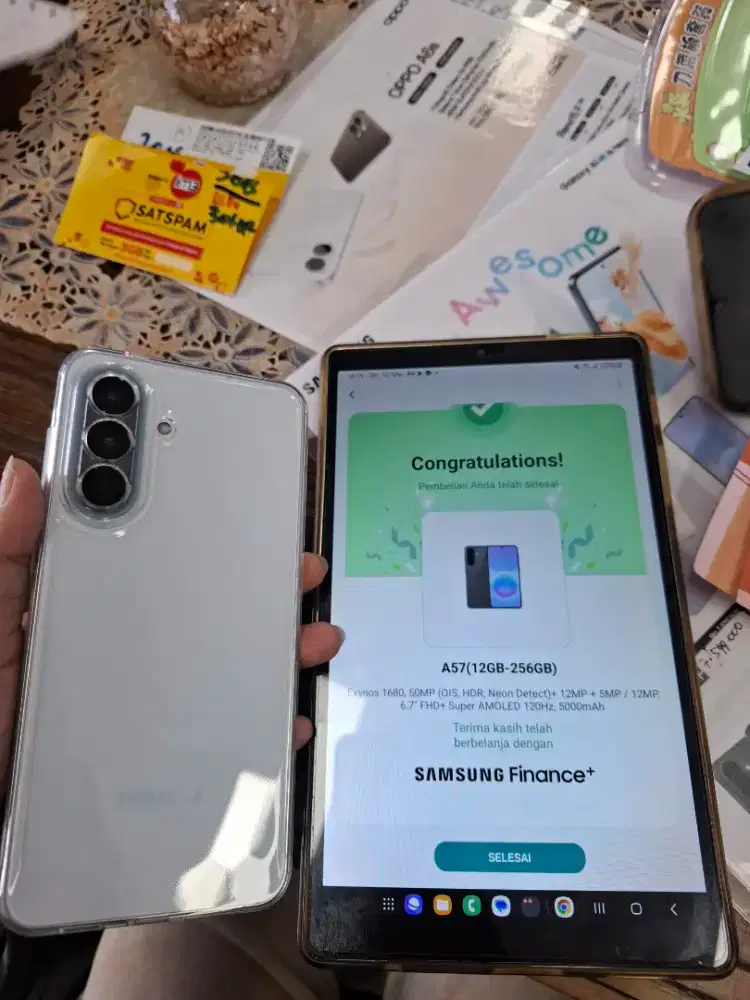 SAMSUNG A57 12/256 KREDIT TANPA DP BUNGA RINGAN