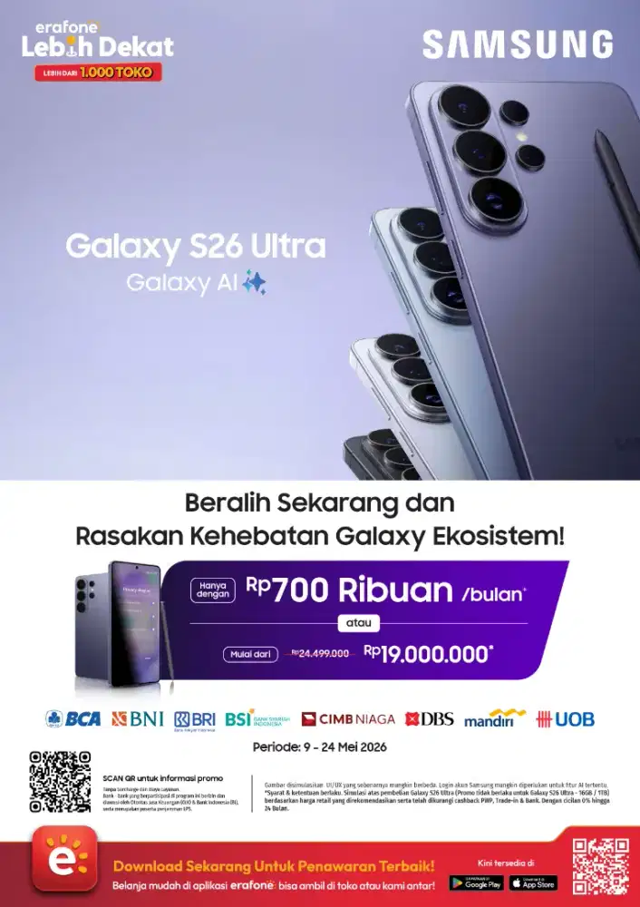 Samsung S26 Series banyak promo