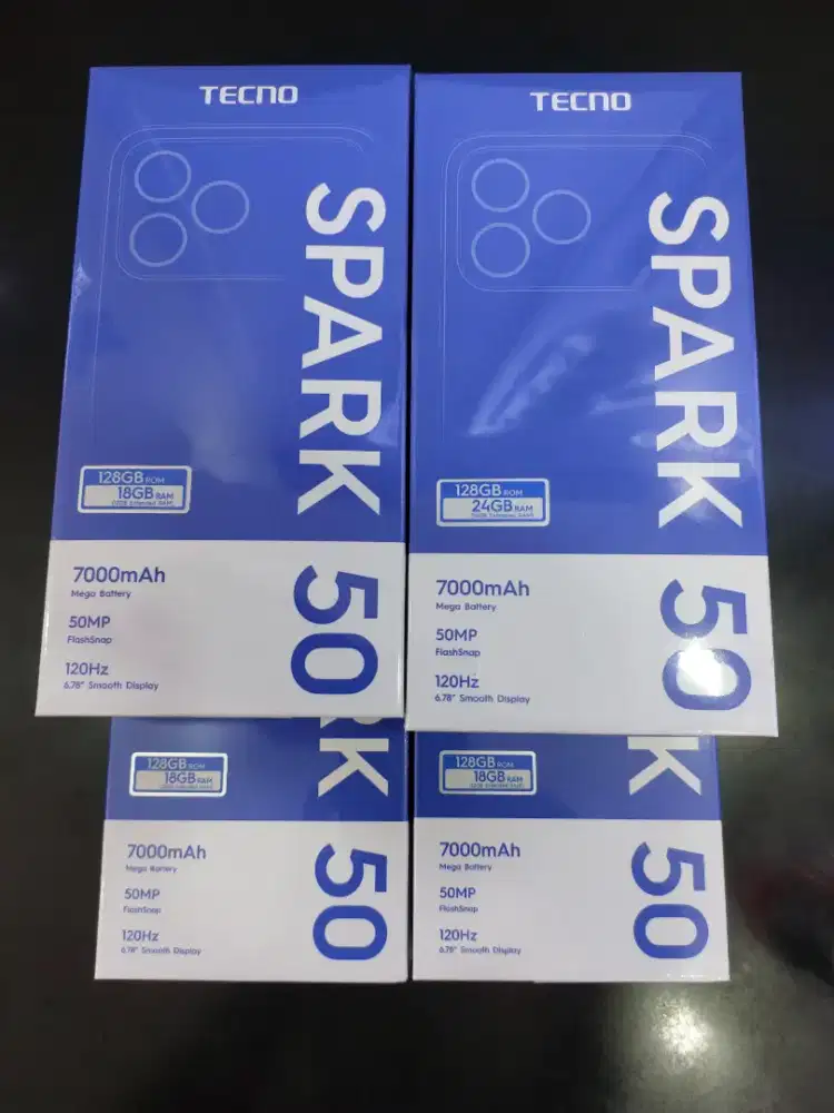 Tecno spark 50 8/128gb bisa kredit tanpa d