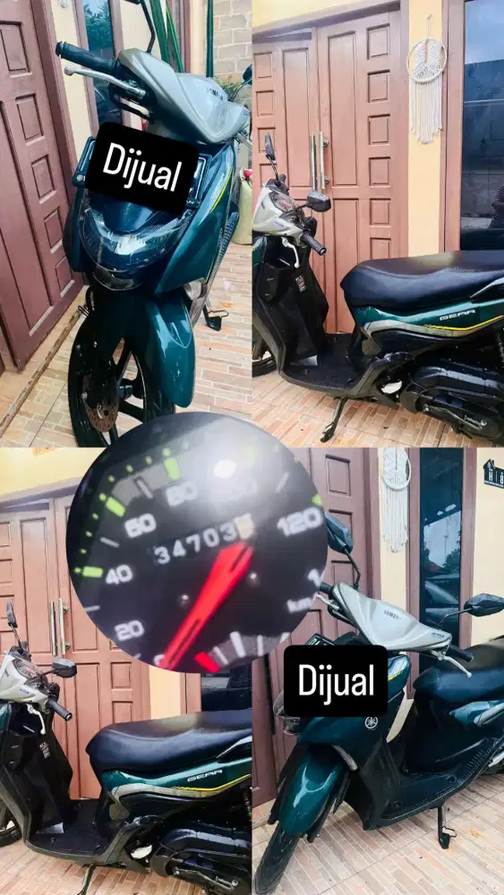 Dijual Yamaha Gear , awal th 2022, pakaian pribadi