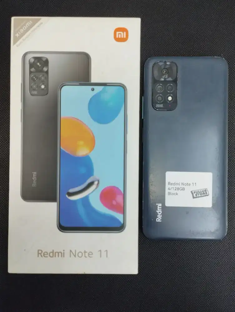 Redmi Note 11 4/128GB
Black