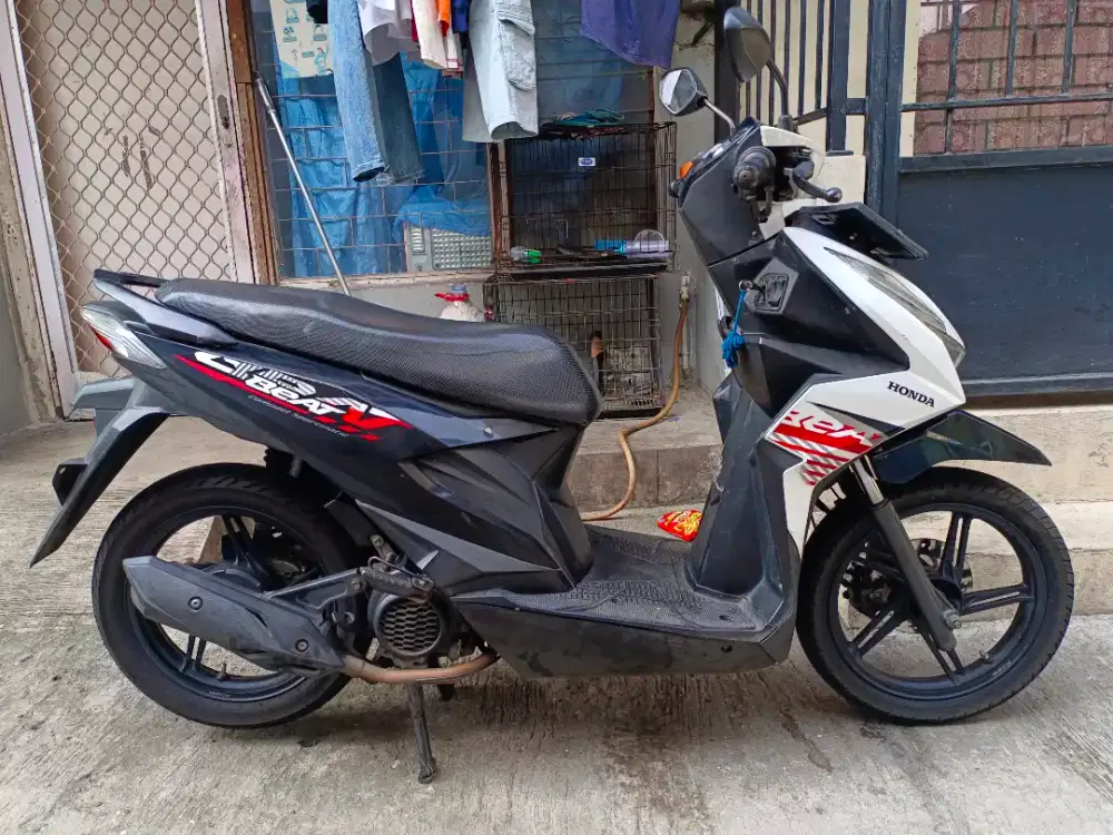 Honda Beat New LED Tahun 2022 Pajak2027 Mesin Haluss Siap tancap Gass