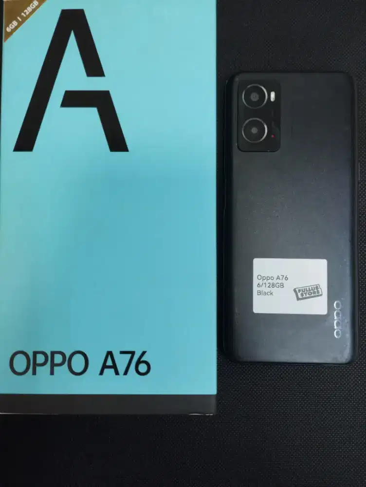 Oppo A76 6/128GB
Black