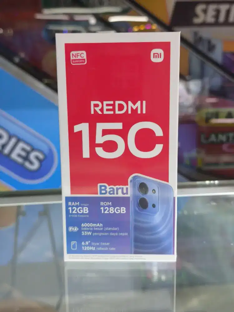 Redmi 15C 8/256gb dan 6/128gb New Garansi Resmi