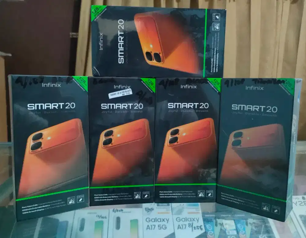 New Infinix Smart 20 Ram 4/128 GB Garansi Resmi 1 Tahun