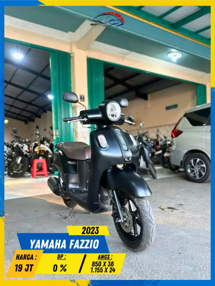 YAMAHA FAZZIO 2023 MANTAP GASS MASZEHH HIKMAH MOTOR KEPUH MALANG