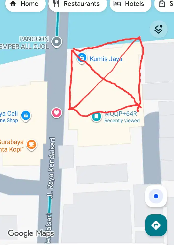 Jual tanah di Kendalsari utara surabaya untuk usaha dan kost