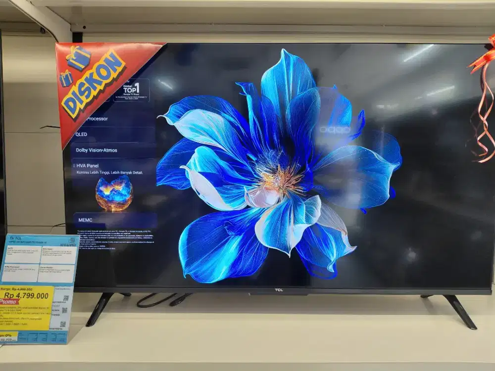 TV TCL 43 Inch Google TV