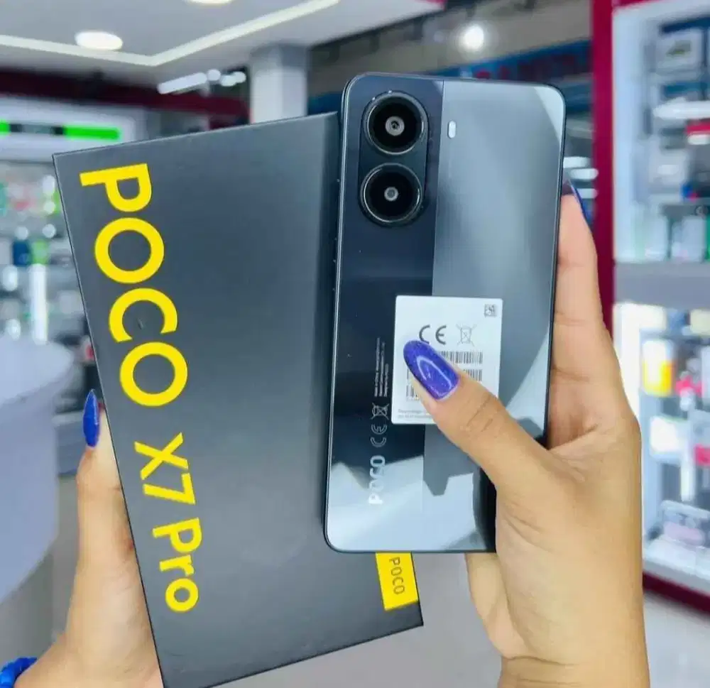 POCO X7 PRO 12/512 NEW, BISA CICILAN TANPA DP & CASH.