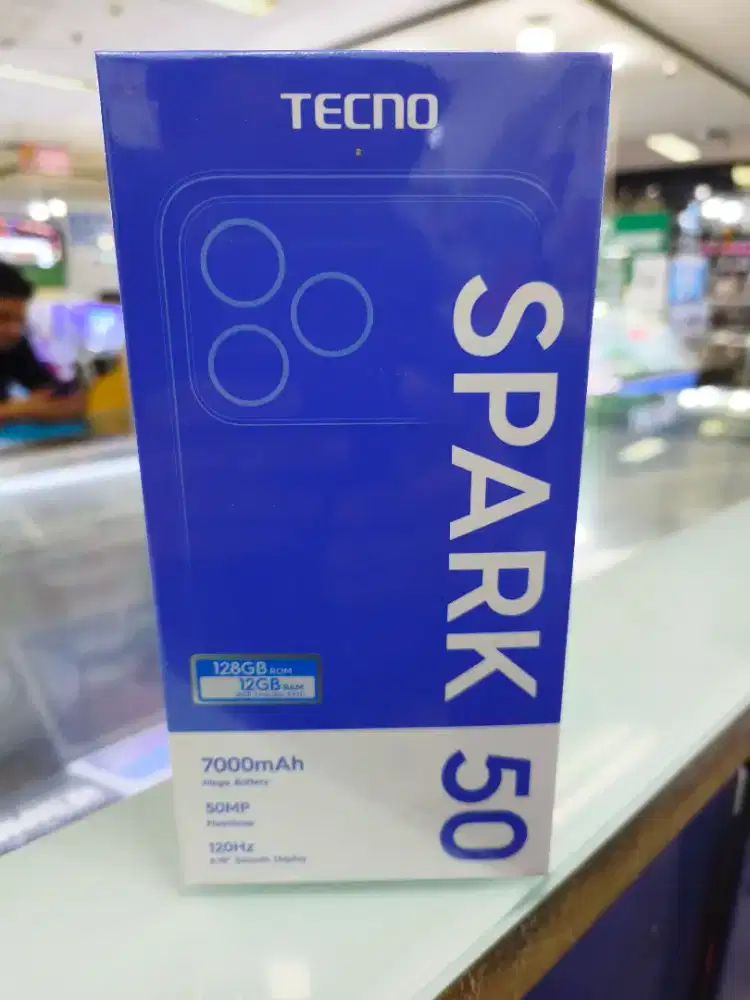 Tecno spark 50 nfc ram 4gb/128gb & 6gb/128gb & 8gb/128gb baru segel