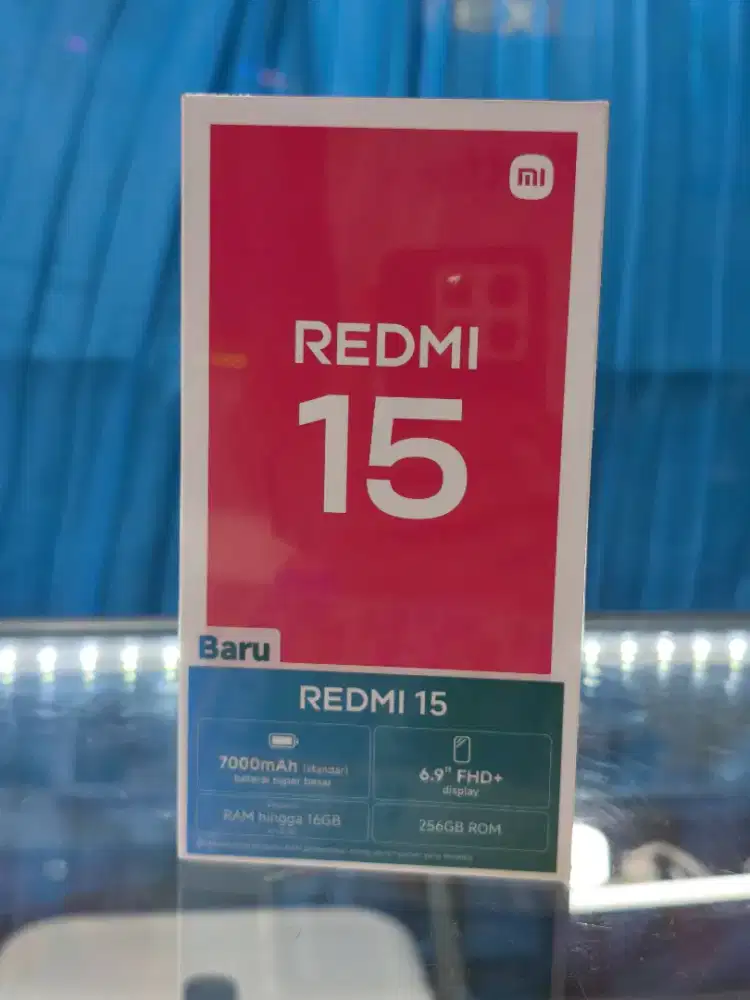 Redmi 15 8/256gb dan 8/128gb New Garansi Resmi
