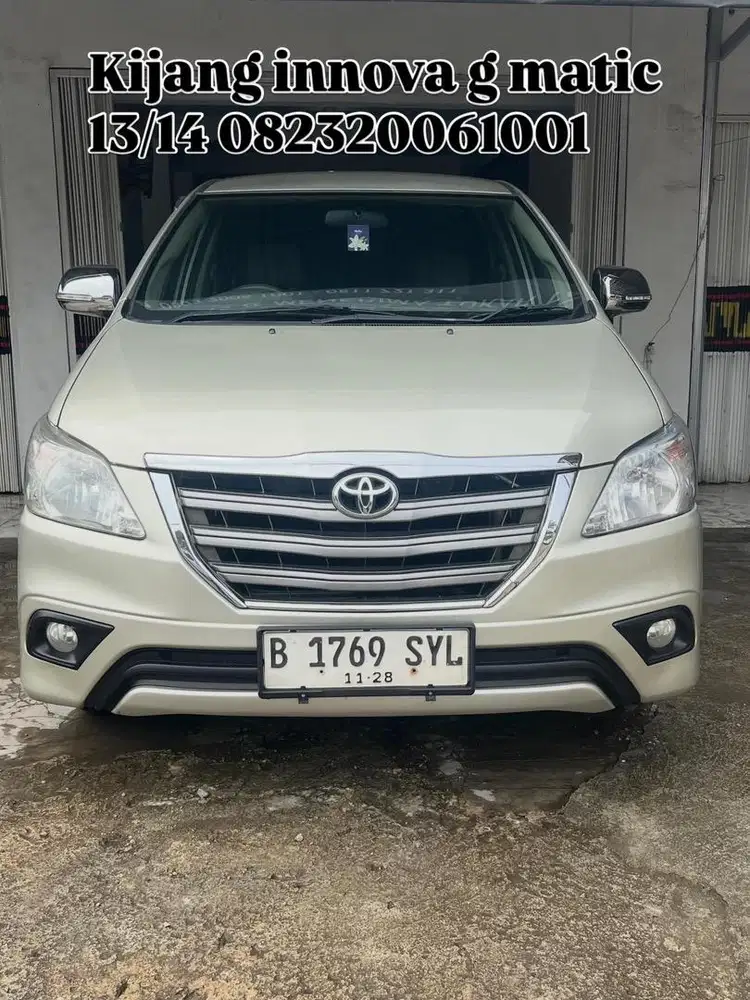 Kijang innova g at barong