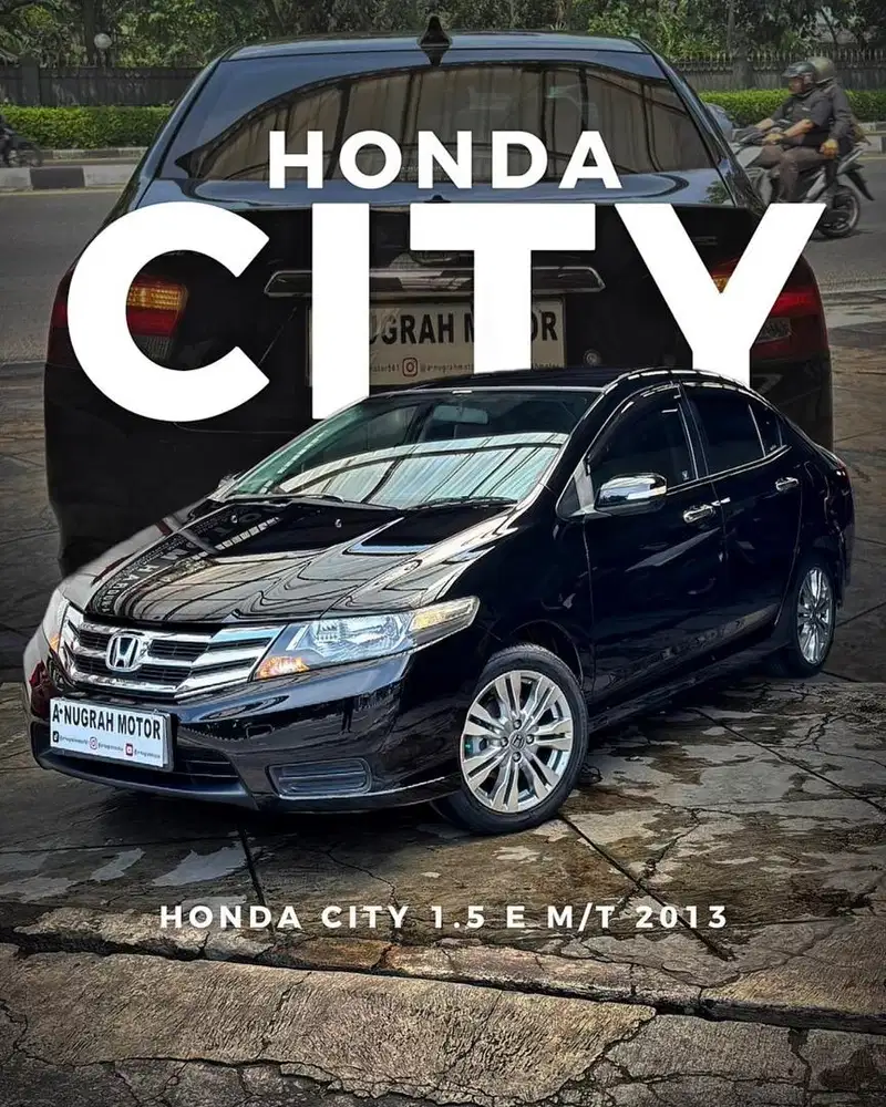 KILOMETER 70RIBU !! Honda CITY E 2013 MANUAL || ANM
