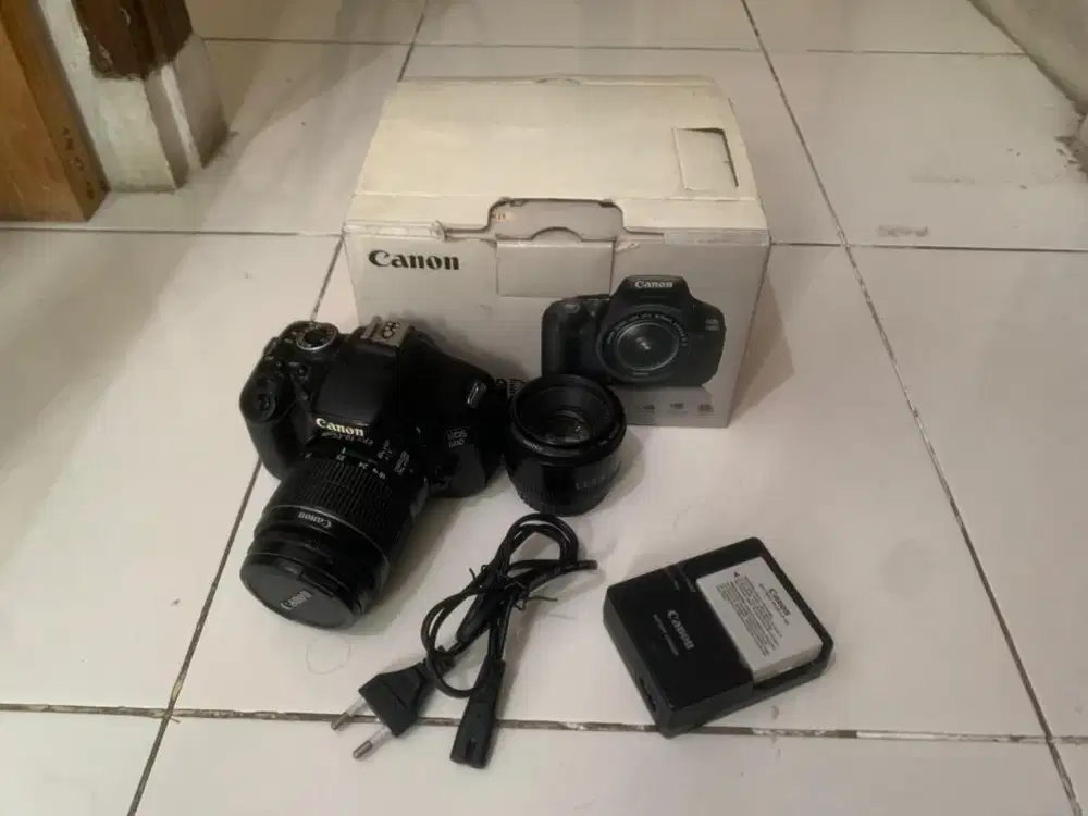 Canon 600D Plus Lensa Kit