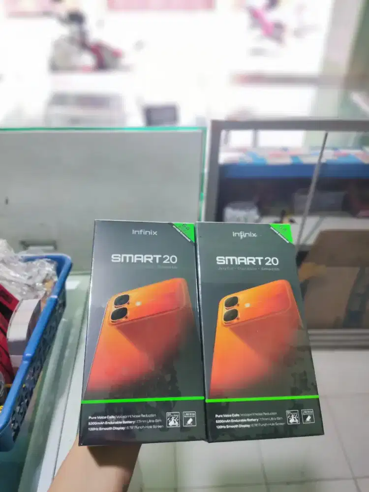 Infinix Smart 20 4/64GB — Layar Super Smooth 120Hz