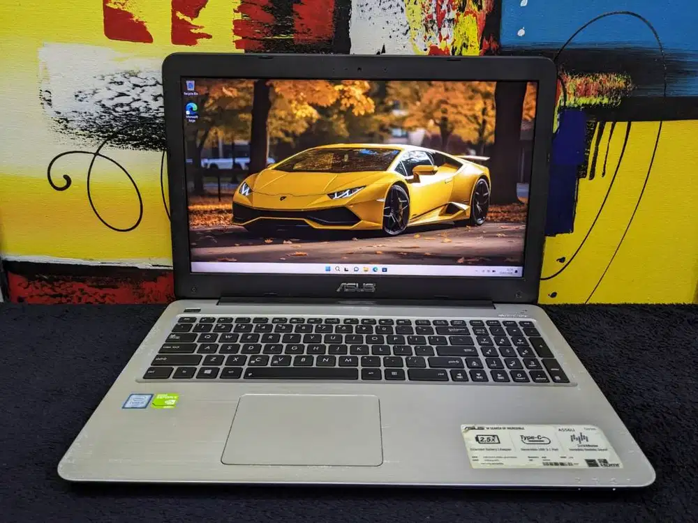 Laptop Asus X556 Core i5 6200U 4/320 Nvidia 930M 2GB Siap Pakai