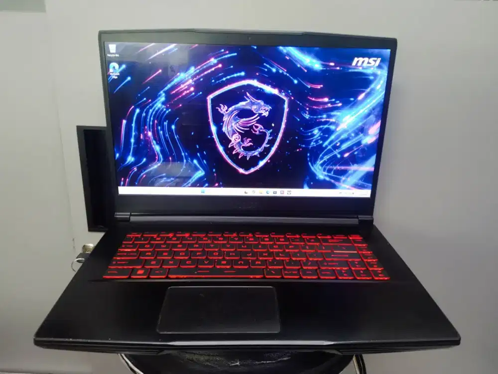 MSI GF63 Thin Core i5 11400H, RAM 16GB, SSD 512GB, HDD 500GB, RTX3050