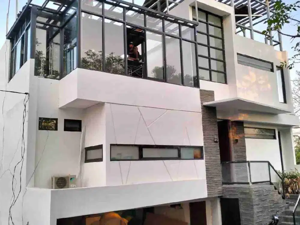 DIJUAL / FREEHOLD : Luxury Villas 5 Bed, Ocean View & Sunseat View, Sawangan, Nusa Dua Badung, Bali