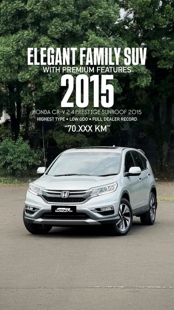 Honda CR-V 2.4 PRESTIGE SUNROOF 2015