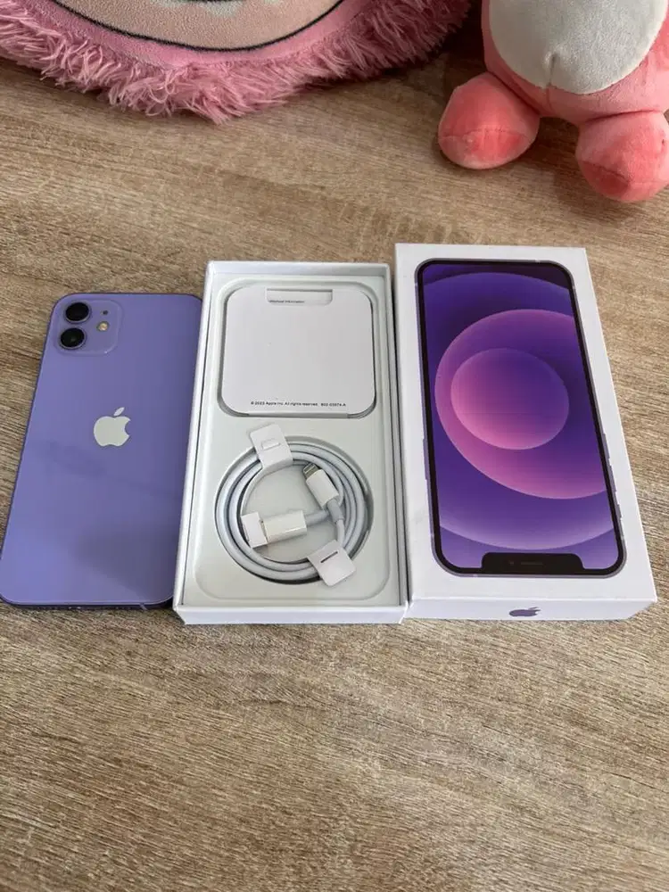Iphone 12 64gb fullset all operator